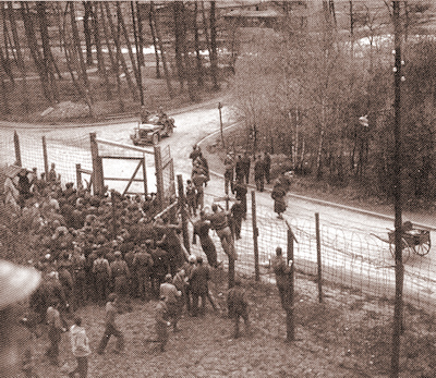 Gefangenenbefreiung im Oflag 79.