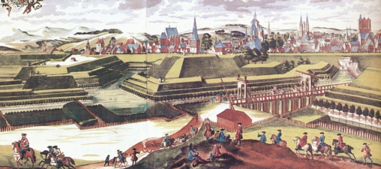 Braunschweig von Osten, 1723. Quelle: Spies, 1985 Braunschweig von Osten, 1723